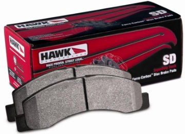 Picture of Hawk 12-15 Cadillac Escalade - 12-17 Chevrolet Tahoe Front Super Duty Street Brake Pads