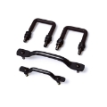 Picture of Rugged Ridge Windshield Tie Down Kit Black 55-95 Jeep CJ - Jeep Wrangler