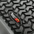 Picture of Rugged Ridge Floor Liner Front-Rear Black 2007-2018 Jeep Wrangler JK 4 Dr
