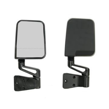 Picture of Rugged Ridge 87-02 Jeep Wrangler YJ-TJ Black Dual Focus Door Mirror Kit