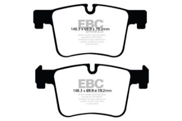 Picture of EBC 11+ BMW X3 2-0 Turbo F25 Ultimax2 Front Brake Pads