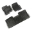 Picture of Rugged Ridge Floor Liner Front-Rear Black 2015-2017 Ford F-150 - Raptor