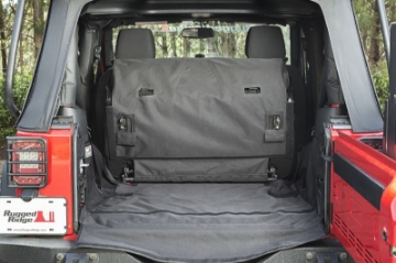 Picture of Rugged Ridge C3 Cargo Cover W-O Subwoofer 07-18 Jeep Wrangler JK 2 Door
