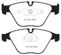 Picture of EBC 11+ BMW Z4 3-0 Twin Turbo iS E89 Redstuff Front Brake Pads