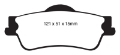 Picture of EBC 11+ Chevrolet Caprice 3-6 Yellowstuff Rear Brake Pads
