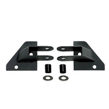 Picture of Rugged Ridge 87-95 Jeep Wrangler YJ Black Mirror Relocation Brackets
