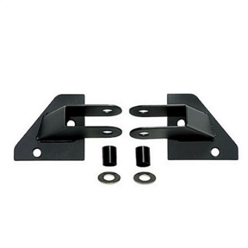 Picture of Rugged Ridge 87-95 Jeep Wrangler YJ Black Mirror Relocation Brackets