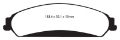 Picture of EBC 11+ Chrysler 300 Limited 3-6 4WD Greenstuff Front Brake Pads