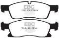 Picture of EBC 11+ Dodge Durango 3-6 Extra Duty Front Brake Pads