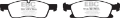 Picture of EBC 11+ Dodge Durango 3-6 Greenstuff Front Brake Pads