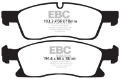 Picture of EBC 11+ Dodge Durango 3-6 Ultimax2 Front Brake Pads