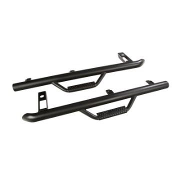 Picture of Rugged Ridge Spartan Nerf Bar Textured Black 97-06 Jeep Wrangler TJ