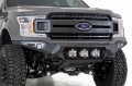 Picture of Addictive Desert Designs 18-20 Ford F-150 Bomber Front Bumper w- 3 Baja Designs LP6 Mounts