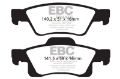 Picture of EBC 11+ Dodge Durango 3-6 Ultimax2 Rear Brake Pads