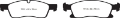 Picture of EBC 11+ Dodge Durango 3-6 Yellowstuff Front Brake Pads