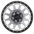 Picture of Method MR305 NV 17x8-5 0mm Offset 6x135 94mm CB Machined-Black Street Loc Wheel