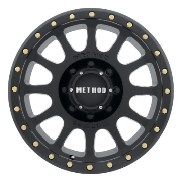 Picture of Method MR305 NV 17x8-5 0mm Offset 8x170 130-81mm CB Matte Black Wheel