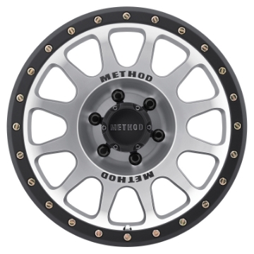 Picture of Method MR305 NV 18x9 -12mm Offset 6x5-5 108mm CB Machined-Black Street Loc Wheel