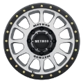 Picture of Method MR305 NV 18x9 +18mm Offset 8x170 130-81mm CB Machined-Black Street Loc Wheel