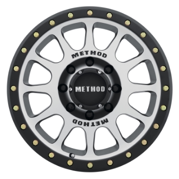 Picture of Method MR305 NV 18x9 +18mm Offset 8x170 130-81mm CB Machined-Black Street Loc Wheel