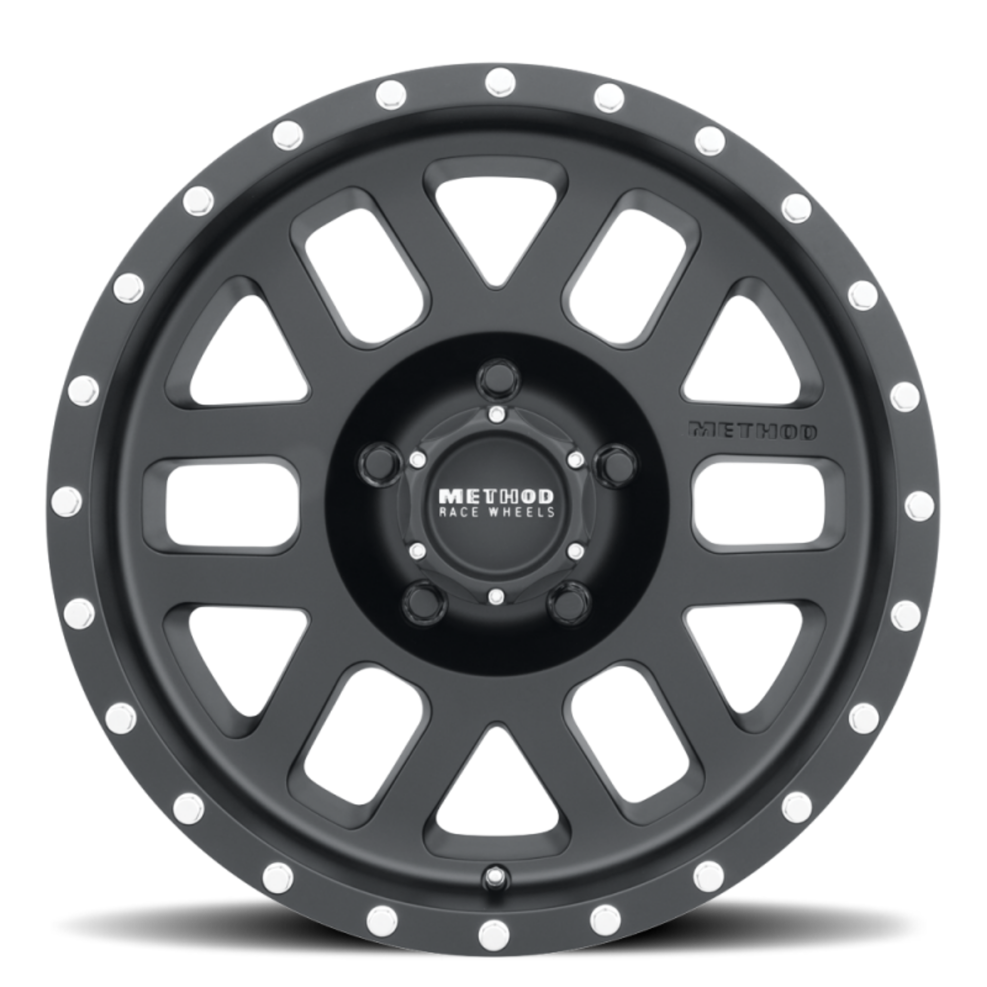 Picture of Method MR306 Mesh 17x8-5 0mm Offset 5x5 94mm CB Matte Black Wheel