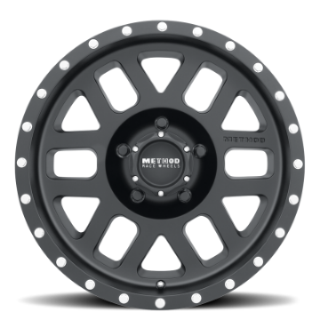 Picture of Method MR306 Mesh 18x9 -12mm Offset 5x5 94mm CB Matte Black Wheel