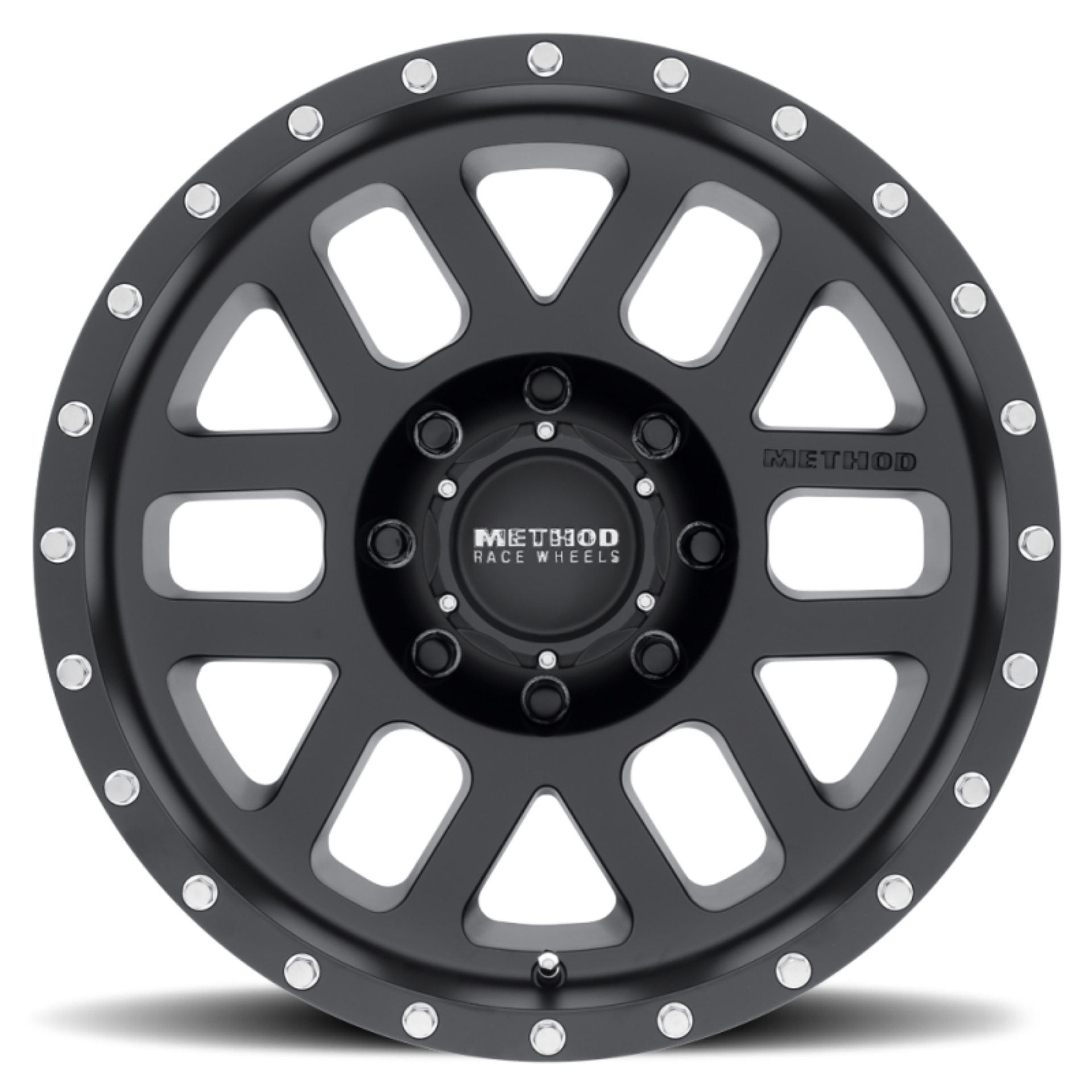 Picture of Method MR306 Mesh 18x9 -12mm Offset 8x6-5 130-81mm CB Matte Black Wheel