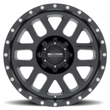 Picture of Method MR306 Mesh 18x9 -12mm Offset 8x170 130-81mm CB Matte Black Wheel