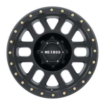 Picture of Method MR309 Grid 18x9 +18mm Offset 8x6-5 130-81mm CB Matte Black Wheel