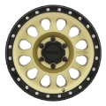 Picture of Method MR315 17x8-5 0mm Offset 6x135 87mm CB Gold-Black Street Loc Wheel