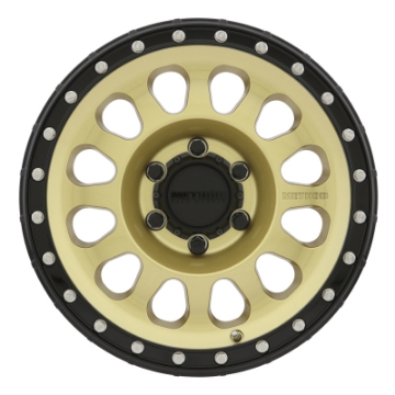 Picture of Method MR315 17x8-5 0mm Offset 6x5-5 106-25mm CB Gold-Black Street Loc Wheel