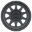 Picture of Method MR316 17x8-5 0mm Offset 6x120 67mm CB Matte Black Wheel