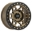 Picture of Method MR405 UTV Beadlock 15x7 4+3-13mm Offset 4x156 132mm CB Method Bronze Wheel - Matte Black Ring