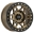 Picture of Method MR405 UTV Beadlock 15x7 5+2-38mm Offset 4x156 132mm CB Method Bronze Wheel - Matte Black Ring