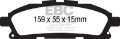 Picture of EBC 11+ Nissan Quest 3-5 Greenstuff Front Brake Pads