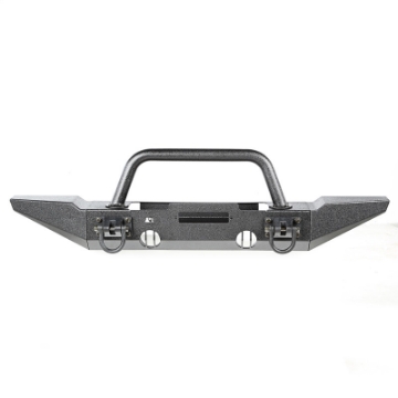 Picture of Rugged Ridge XHD Bumper Kit Overrider Front 07-18 Jeep Wrangler