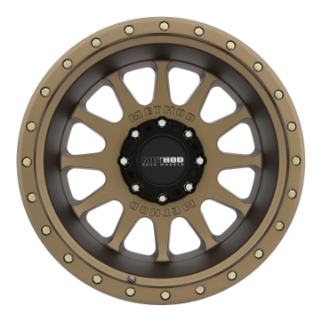 Picture of Method MR605 NV 20x12 -52mm Offset 8x170 124-9mm CB Method Bronze Wheel