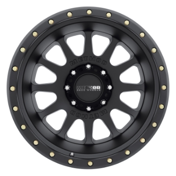 Picture of Method MR605 NV 20x12 -52mm Offset 8x180 124-1mm CB Matte Black Wheel