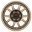Picture of Method MR702 16x8 0mm Offset 6x120 67mm CB Method Bronze Wheel
