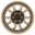 Picture of Method MR702 16x8 +30mm Offset 6x120 67mm CB Method Bronze Wheel