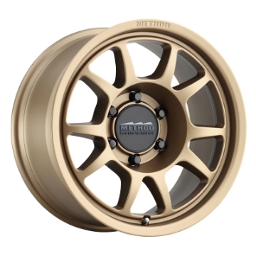 Picture of Method MR702 17x7-5 +50mm Offset 6x130 84-1mm CB Method Bronze Wheel