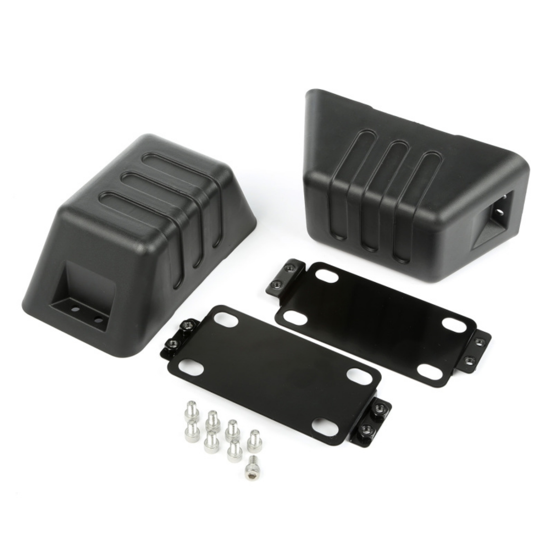 Picture of Rugged Ridge XHD Bumper Tow Point Covers 07-18 Jeep Wrangler JK