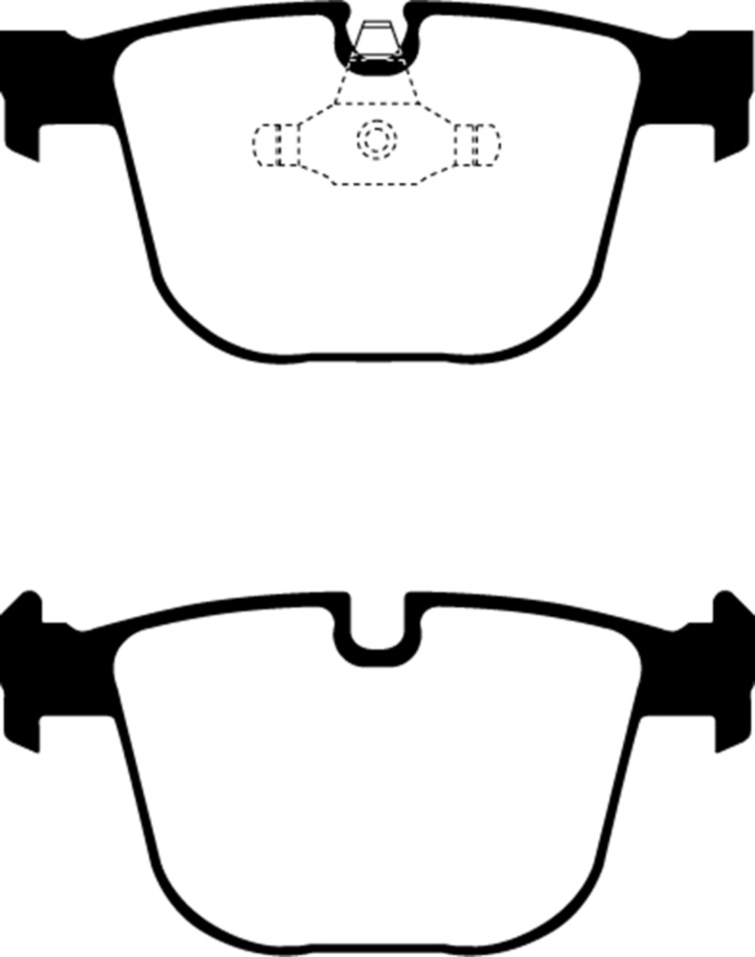 Picture of EBC 11-12 BMW 1M Coupe 3-0 Twin Turbo Greenstuff Rear Brake Pads
