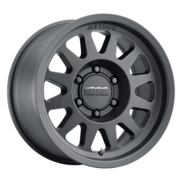 Picture of Method MR704 17x8-5 0mm Offset 6x135 87mm CB Matte Black Wheel