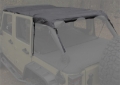 Picture of Rugged Ridge Montana Pocket Island Topper Black 10-18 JK 4 Door