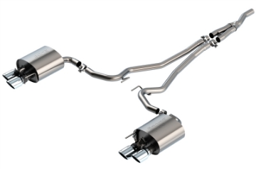 Picture of Borla 19-20 Ford Mustang Ecoboost 2-3L 2-25in S-type Exhaust w- Valves
