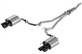 Picture of Borla 19-20 Ford Mustang Ecoboost 2-3L 2-25in S-type Exhaust w- Valves - Black Chrome Tips