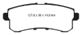Picture of EBC 11-13 Infiniti QX56 5-6 Yellowstuff Rear Brake Pads