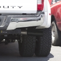 Picture of Banks Power 17-19 Ford 6-7L F250-350-450 4in Monster Exhaust System - Single Exit w- Black Tip
