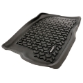 Picture of Rugged Ridge Floor Liner Front Black 2020 Chevy Silverado Crew